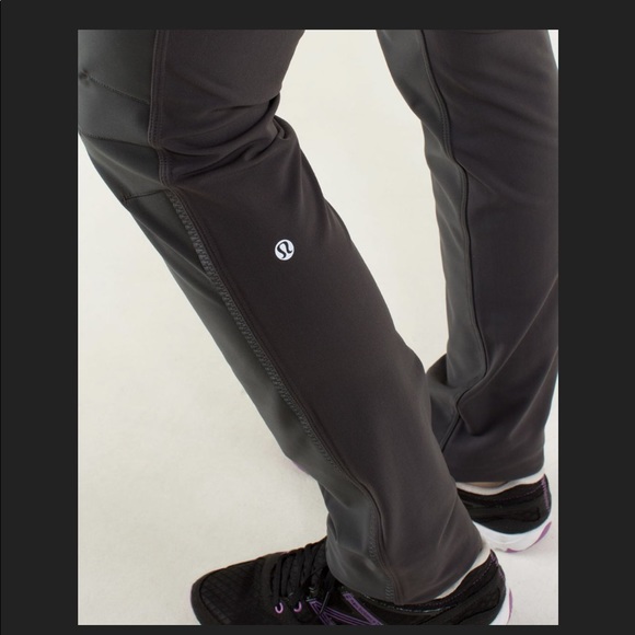 Lululemon Keep It Up Pant RARE 6 Black Softshell - Picture 9 of 13